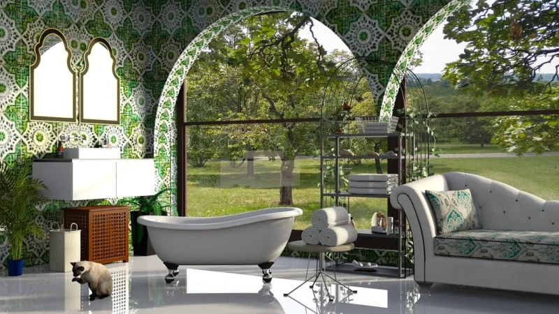 Cersanit Carta White Structure Glossy 29×89