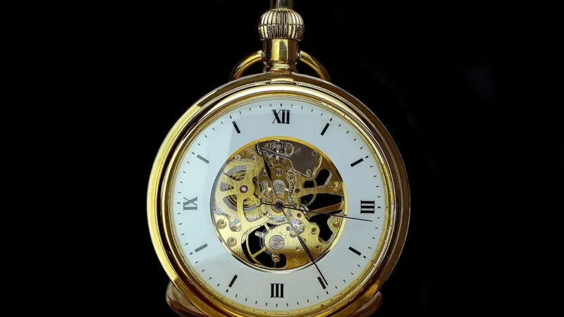 Dkd Home Decor Zegar Ścienny Kwiat Złoty Metal 57X4X57Cm