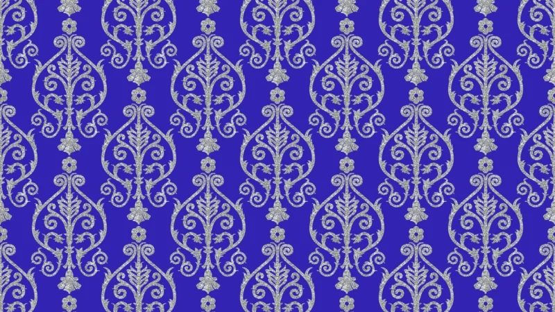 Dutch Wallcoverings Tapeta Joelle Srebrno-Niebieska