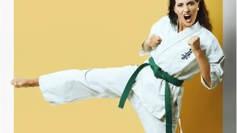 Fototapety.Pl Karate Sztuka Walki Trening Japonia Fototapeta Samoprzylepna 250x250cm Magicstick