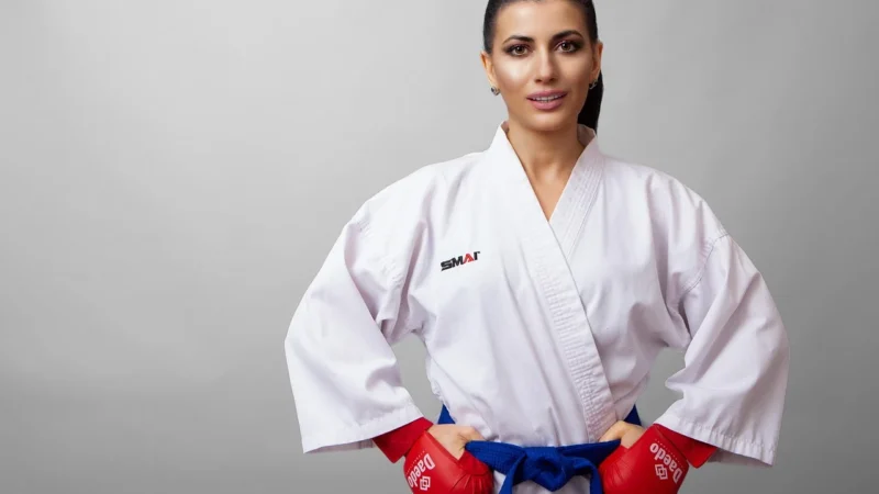 Fototapety.Pl Karate Trening Japonia Kimono Fototapeta Samoprzylepna 250x250cm Magicstick