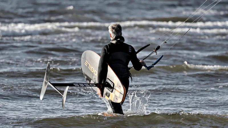 Fototapety.Pl Kitesurfing Wzór Fototapeta Samoprzylepna 250x250cm Magicstick