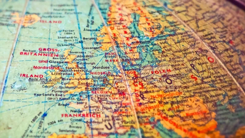 Fototapety.Pl Stara Mapa Świata Wyprawy Fototapeta Na Ścianę 250x250cm Magicstick