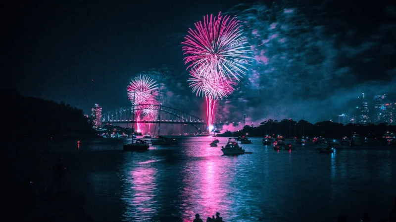 Fototapety.Pl Sydney Harbor Bridge Most Woda Fototapeta Samoprzylepna 250x250cm Magicstick