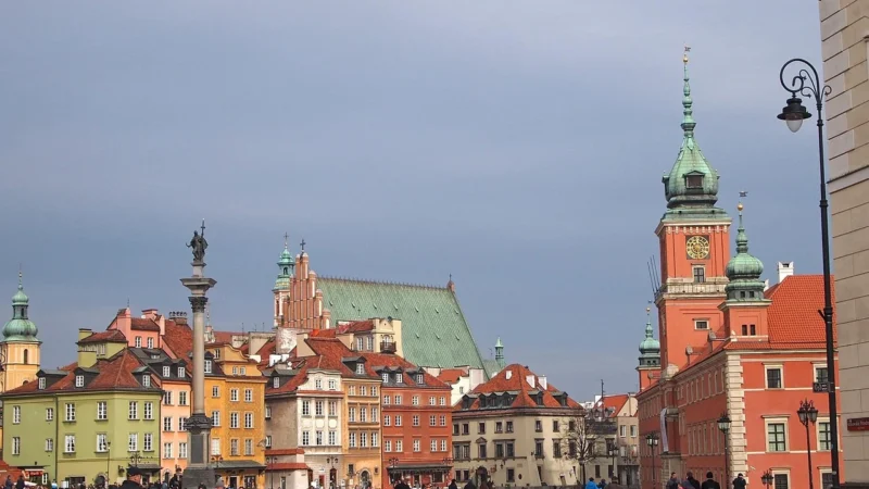 Fototapety.Pl Syrenka Warszawska Stare Miasto Polska Okleina Na Ścianę 250x250cm Magicstick