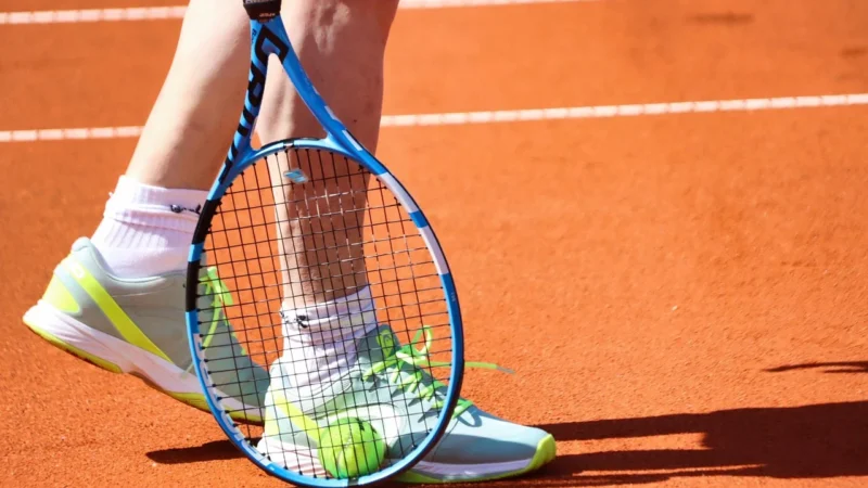Fototapety.Pl Tenis Rakieta Mecz Drzewa Fototapeta Samoprzylepna 250x250cm Fizelina