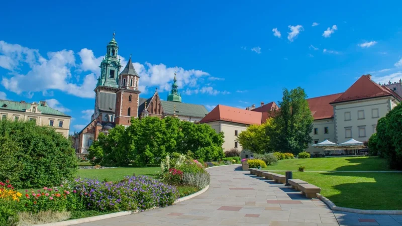Fototapety.Pl Wawel Kraków Architektura Zamek Królewski Okleina Na Ścianę 250x250cm Magicstick