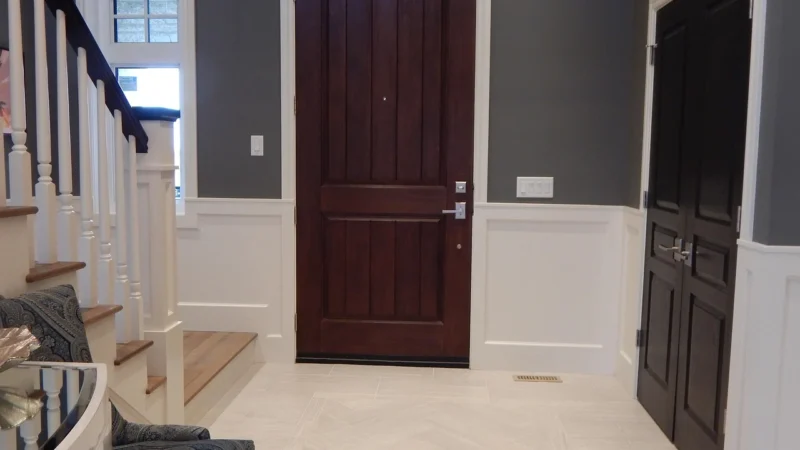 Kontakt-Simon Premium Ramka 1-Krotna Nature-Drewno Złote Wenge Ip20/Ip44* Drn1/85