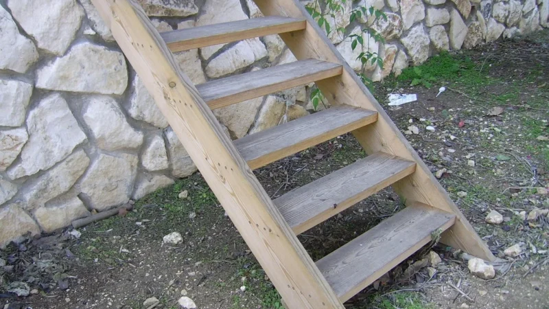 Mat-Project Drabina Drewniana Malarska 2×4 125cm DRR04