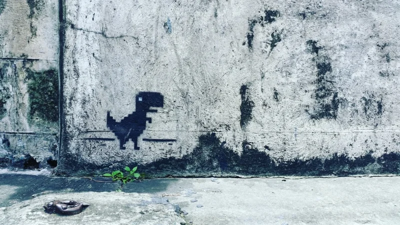 Muralo Fototapeta Dinozaury Wulkany/Drzewa/Chmury 135×90