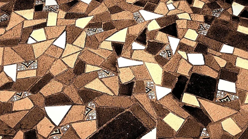 Opoczno Beige Brown Mozaika D New 14,8×14,8