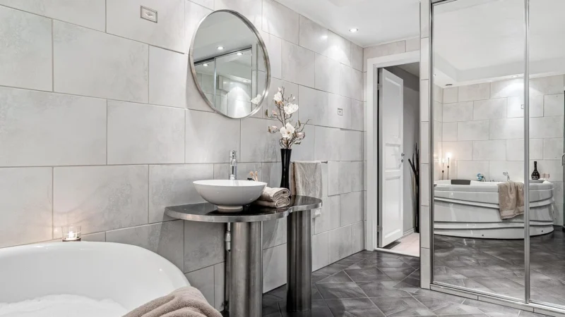 Serenissima Travertini Due Bianco 30×60 Lux-Rett Gres